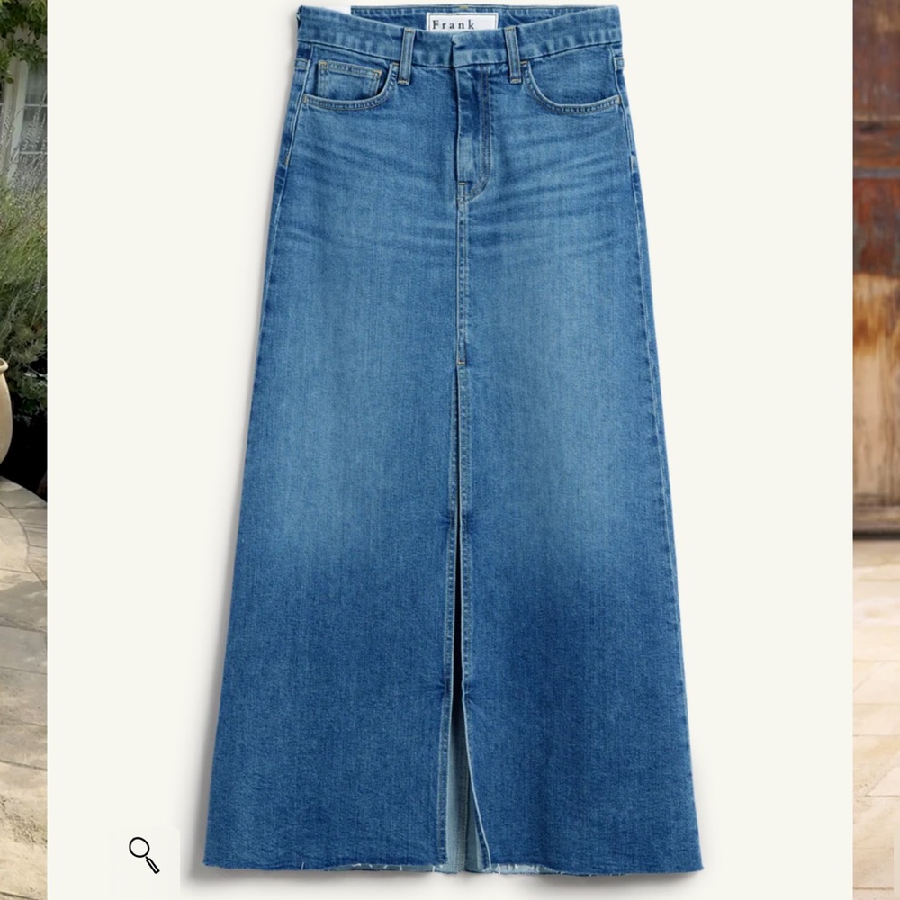 Frank & Eileen Blue Denim Skirt